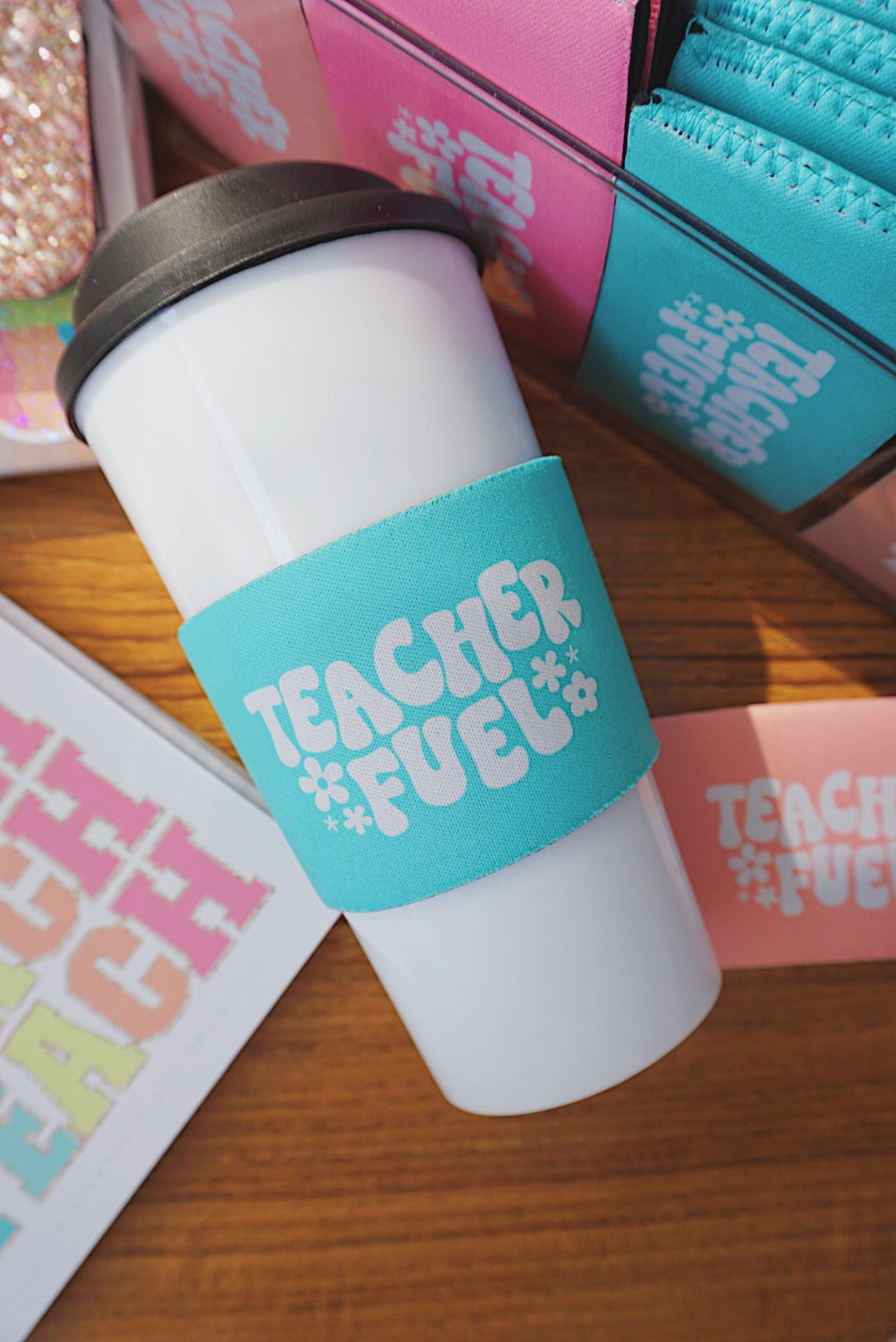 Coffee Sleeves + Coasters