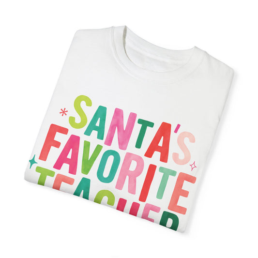 Santa's Favorite Teacher Tee