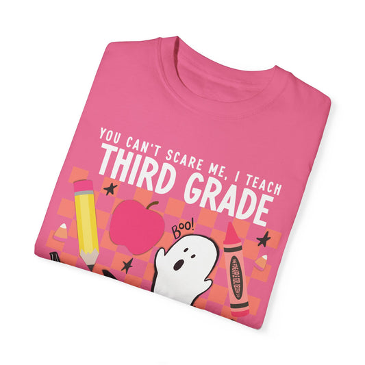 Can't Scare Me! T-Shirt | Third Grade