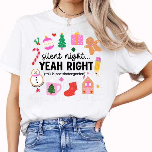 Silent Night Tee | Pre-K