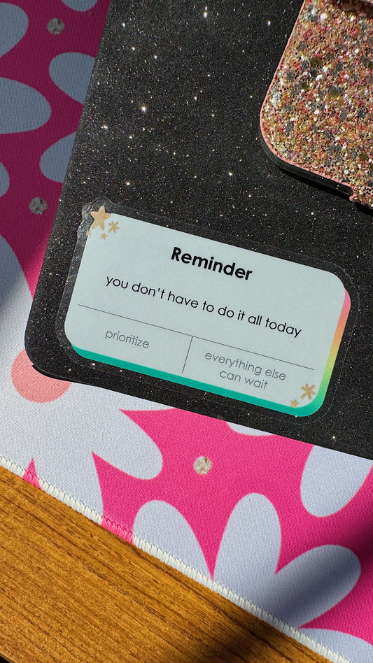 Notification Sticker | Large | Clear Edge
