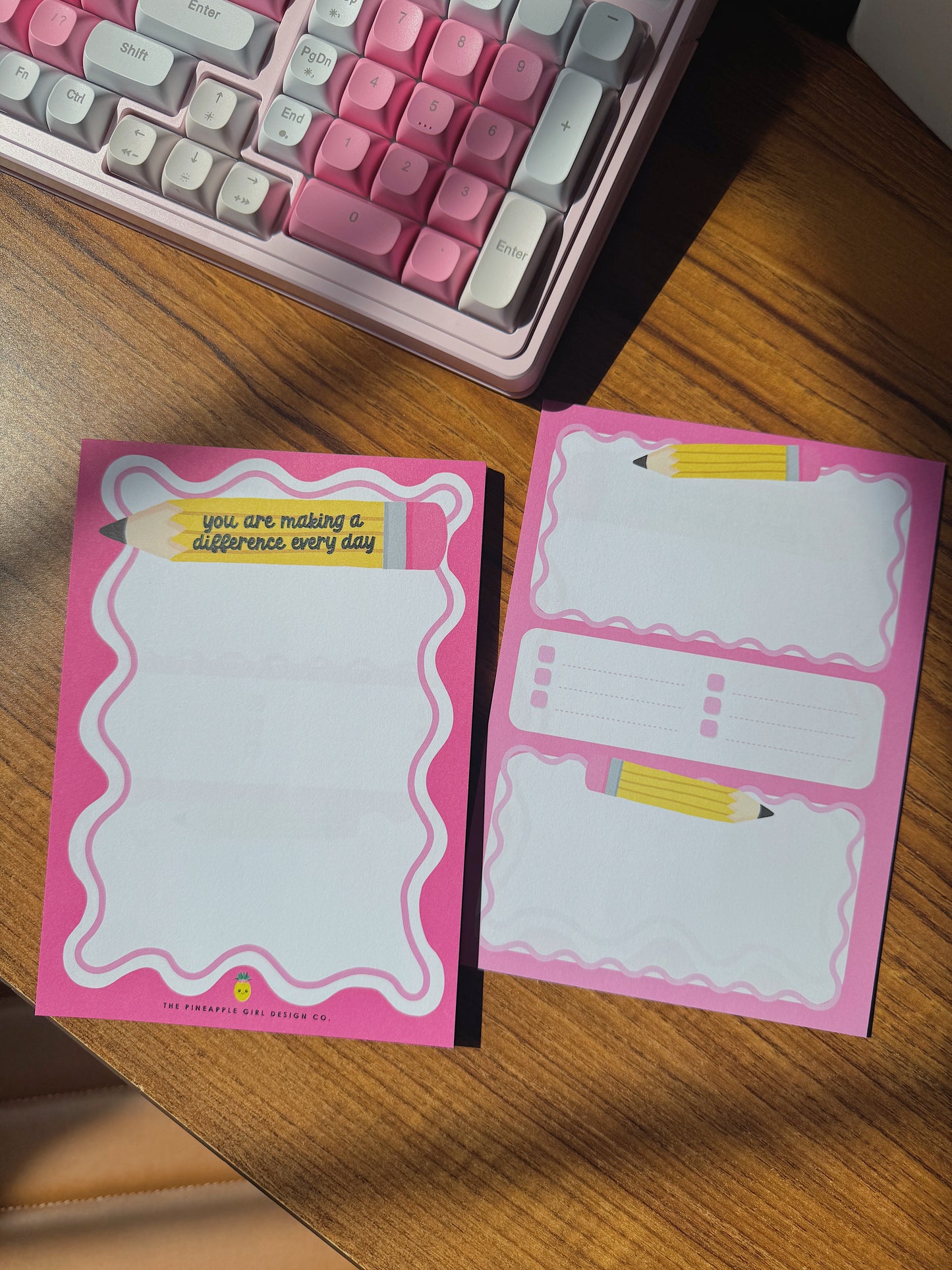 Making A Difference | Double Sided Note Pad