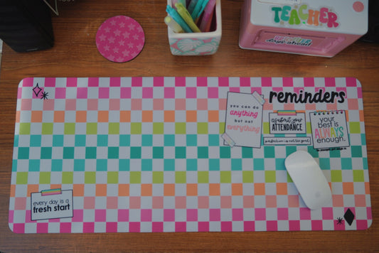 Reminders Desk Pad | Bright + Happy