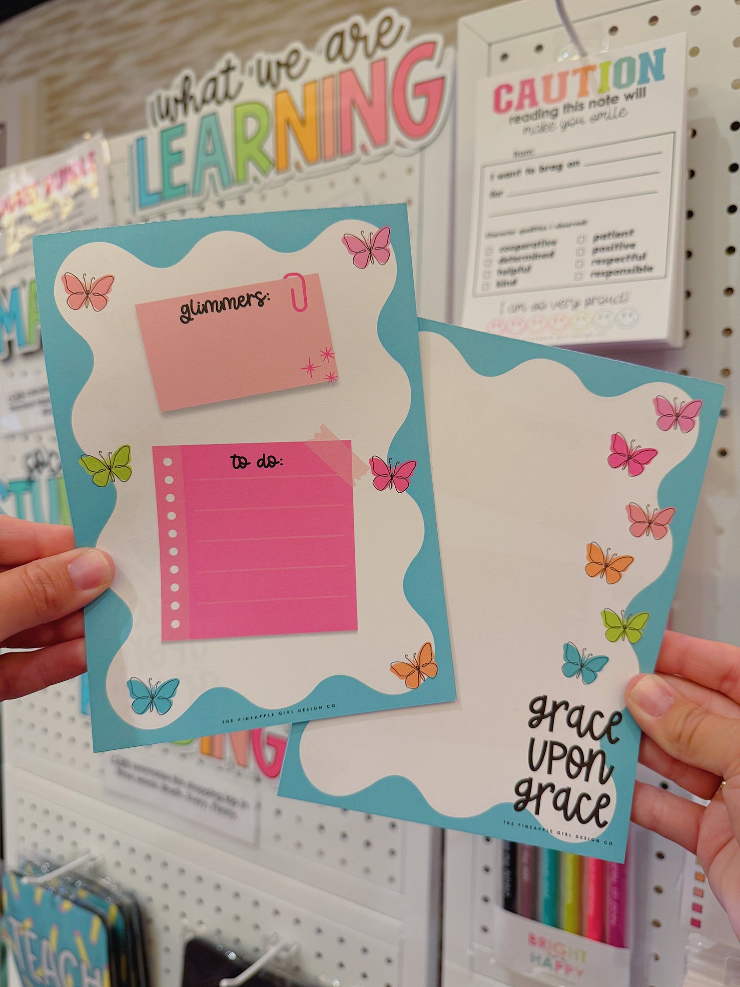 Grace Upon Grace | Double Sided Note Pad