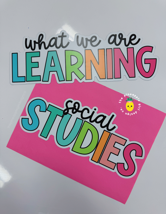 Content Area Magnet: Social Studies