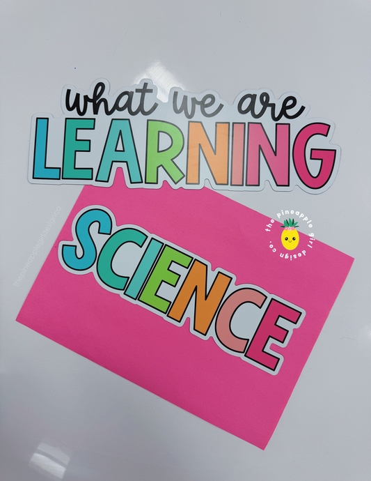 Content Area Magnet: Science
