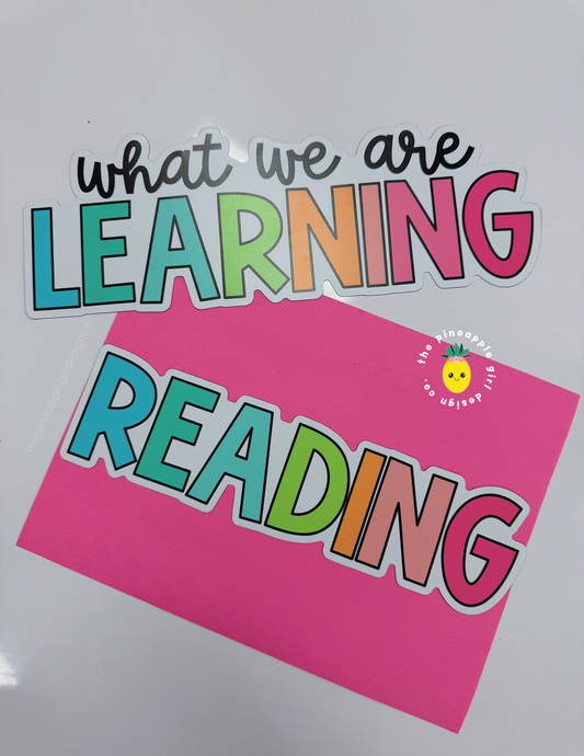 Content Area Magnet: Reading