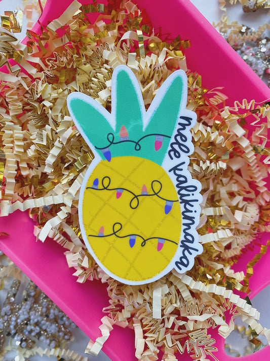 Mele Kalikimaka Sticker