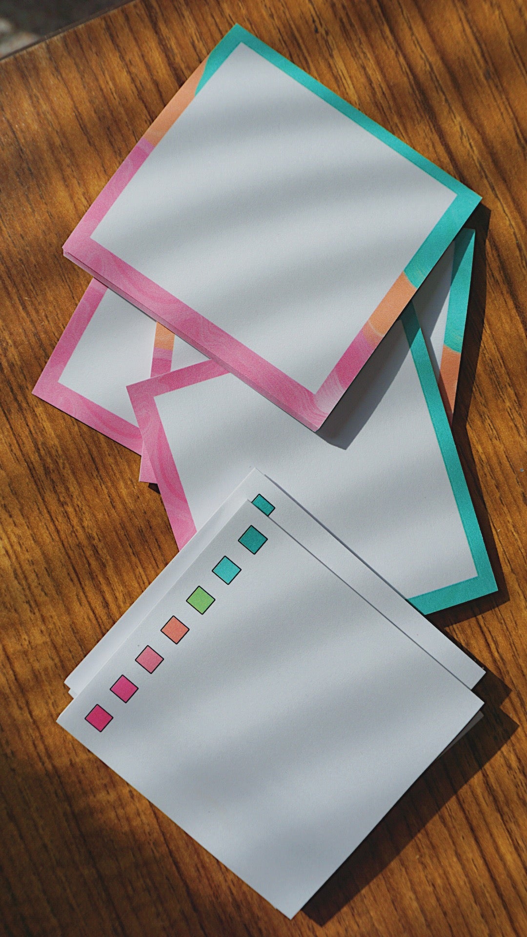 Rainbow Shave Ice Post-it Notes