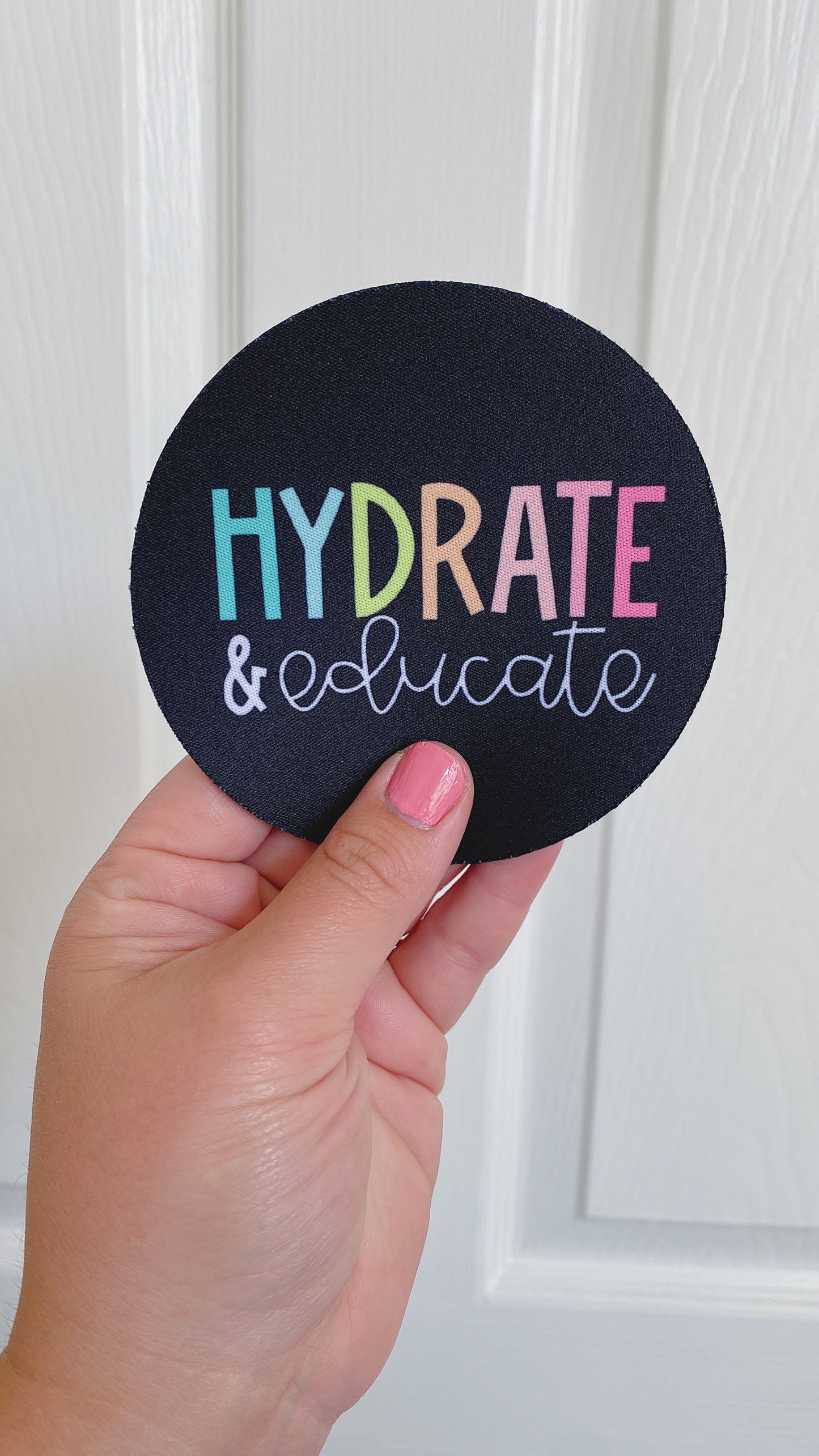 Hydrate & Educate Coaster