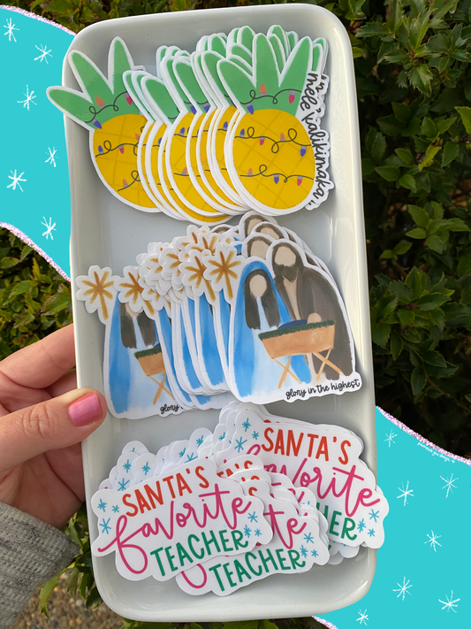 Mele Kalikimaka Sticker