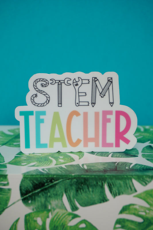 STEM Teacher Sticker