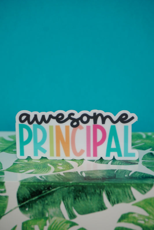 Awesome Principal Sticker