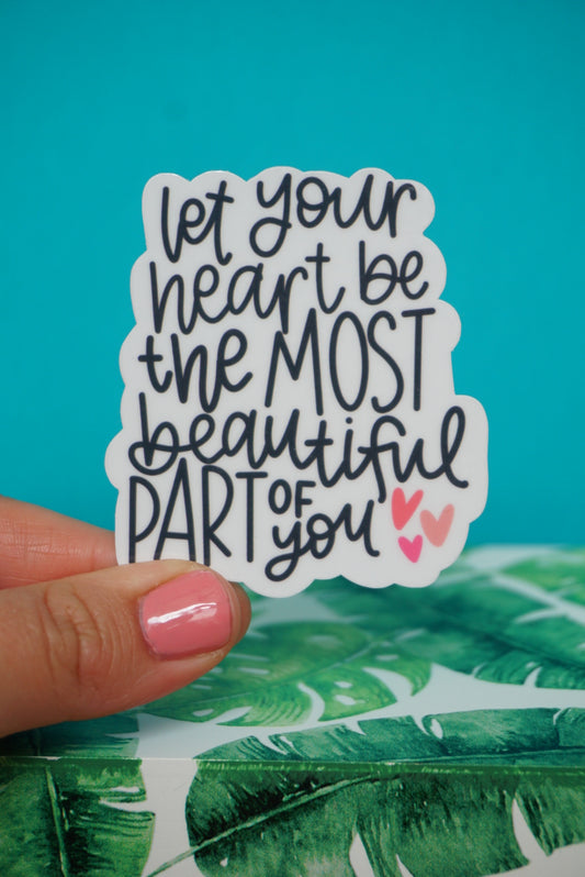 Beautiful Heart Sticker