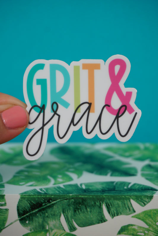 Grit + Grace Sticker