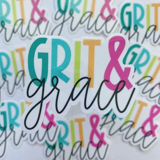Grit + Grace Sticker