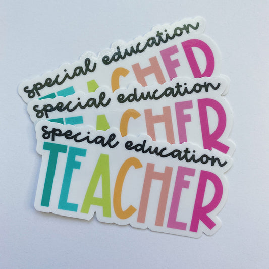 Special Education Sticker