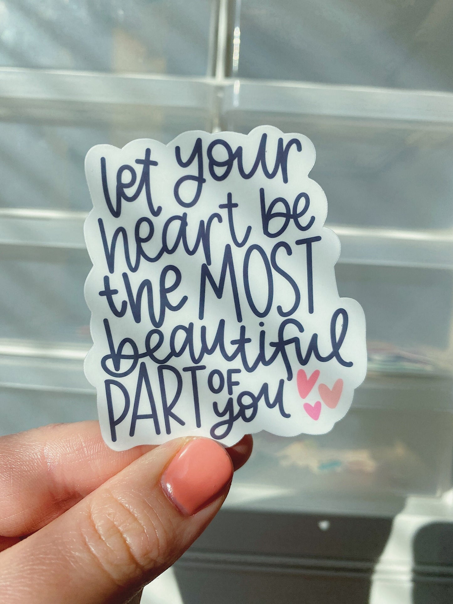 Beautiful Heart Sticker