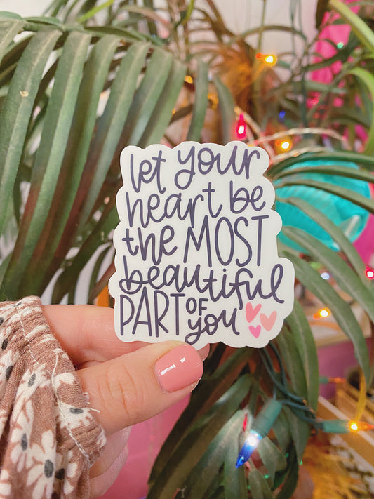 Beautiful Heart Sticker