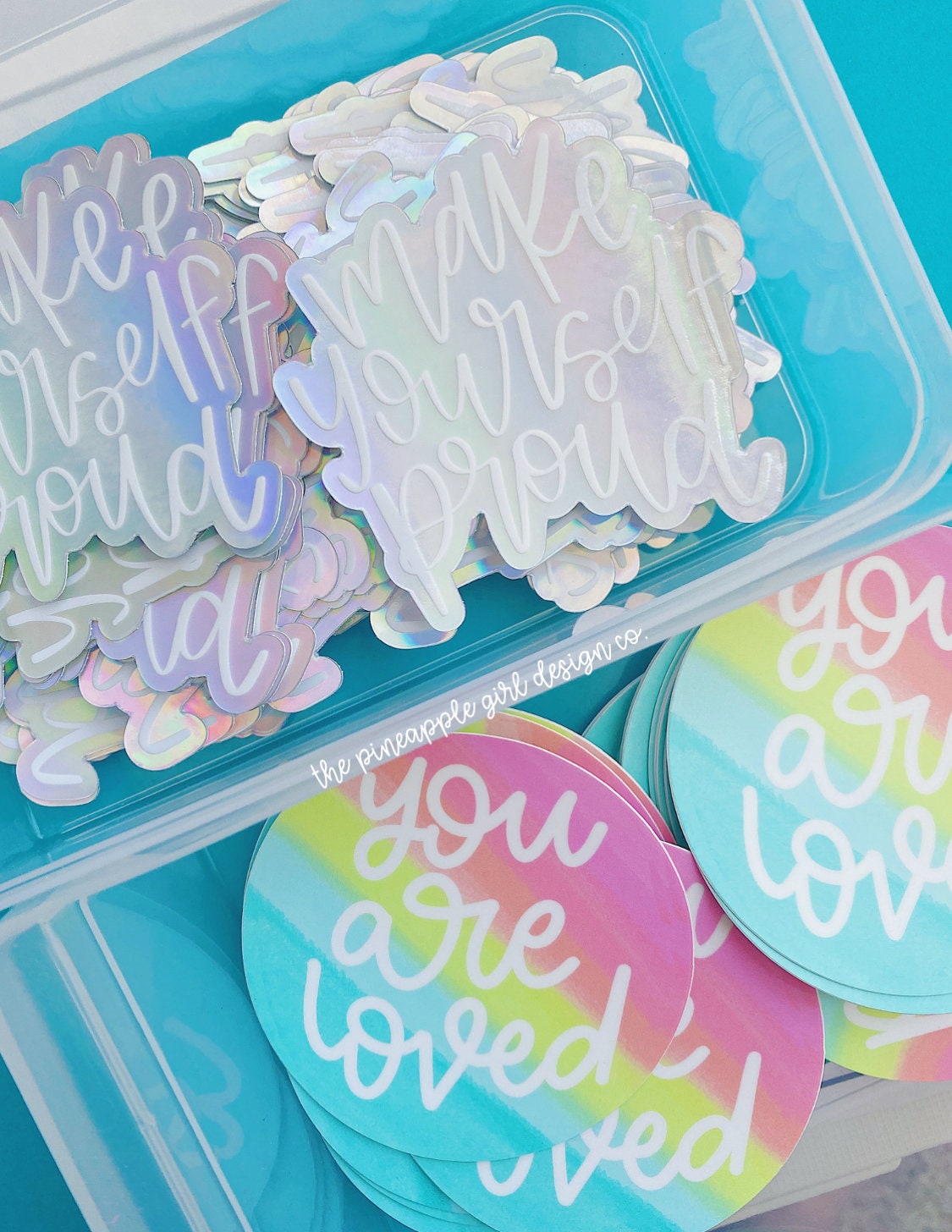 You are loved Sticker