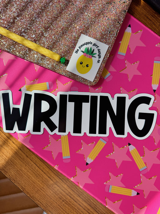 Content Area Magnet: Writing | Black & White