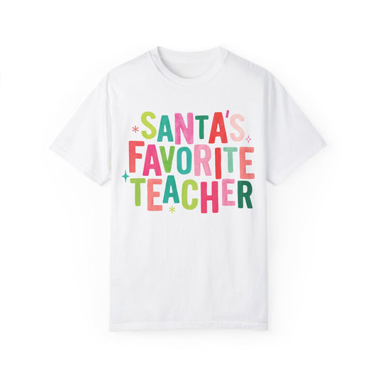 Santa's Favorite Teacher Tee