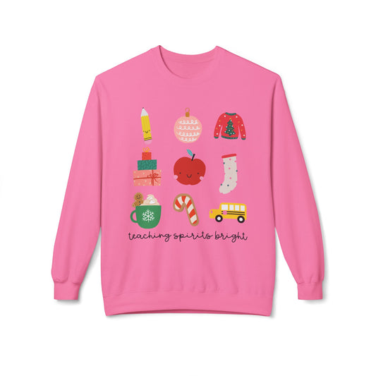 Teaching Spirits Bright Crewneck Sweatshirt