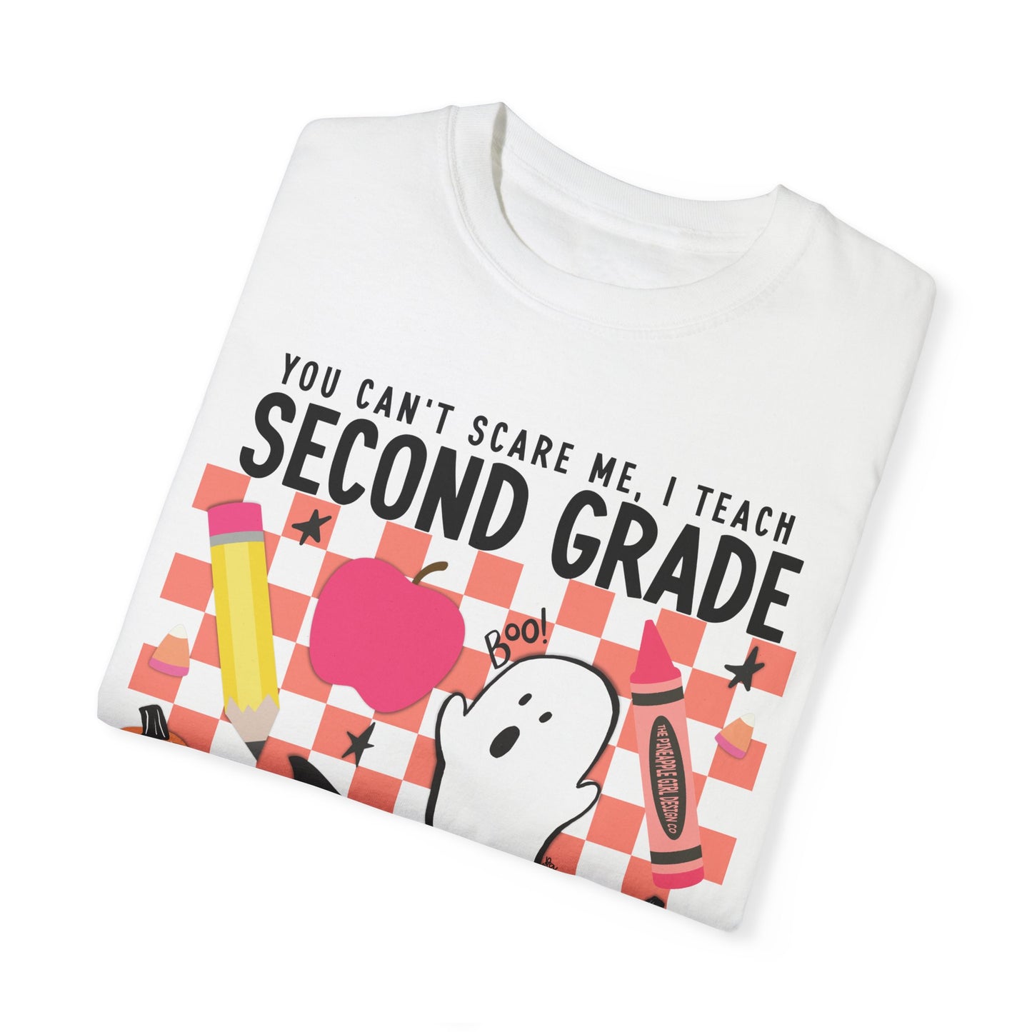 Can't Scare Me! T-Shirt | Second Grade