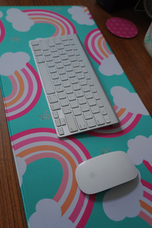 Rainbow Desk Pad