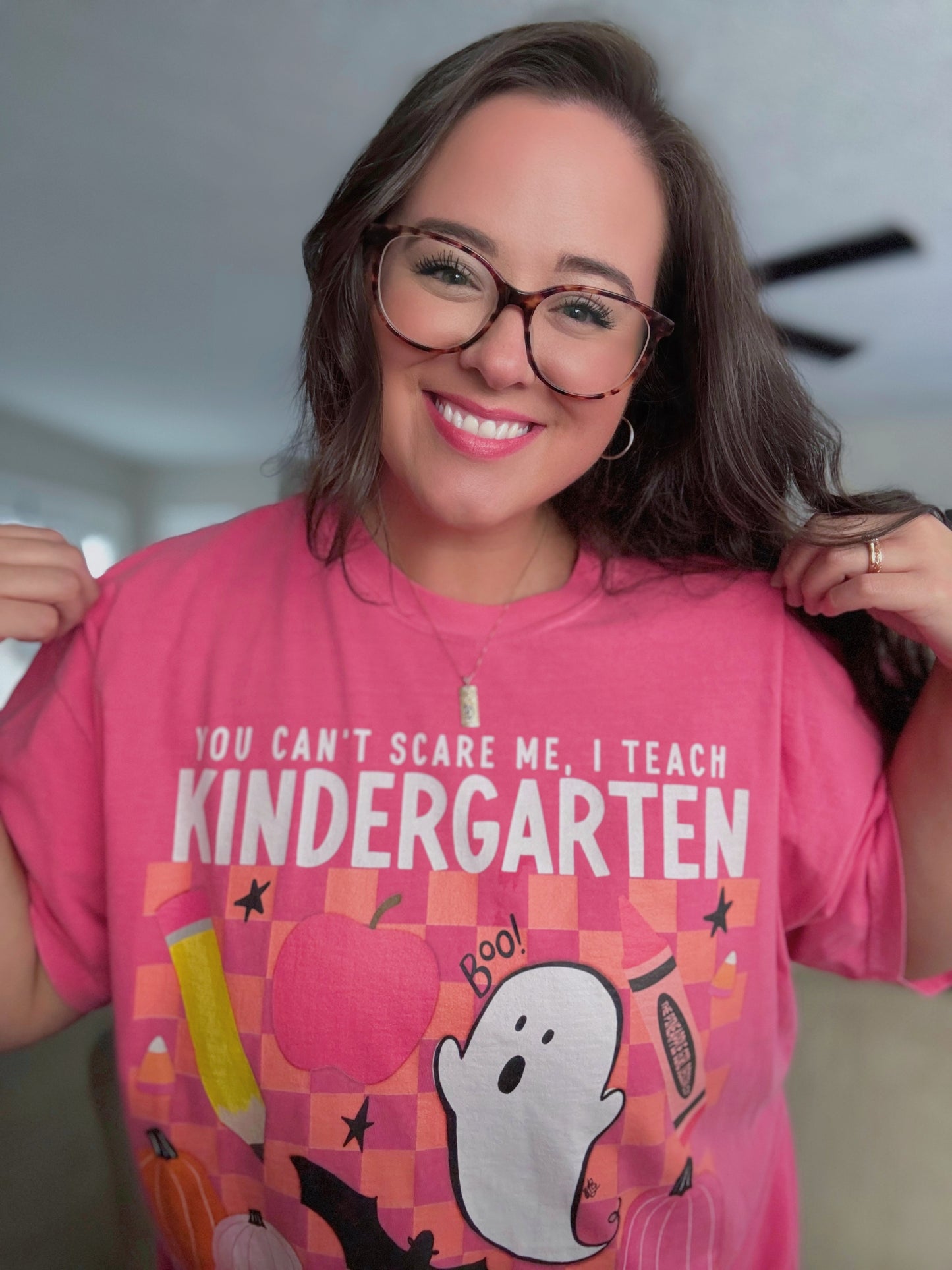 Can't Scare Me! T-Shirt | Kindergarten