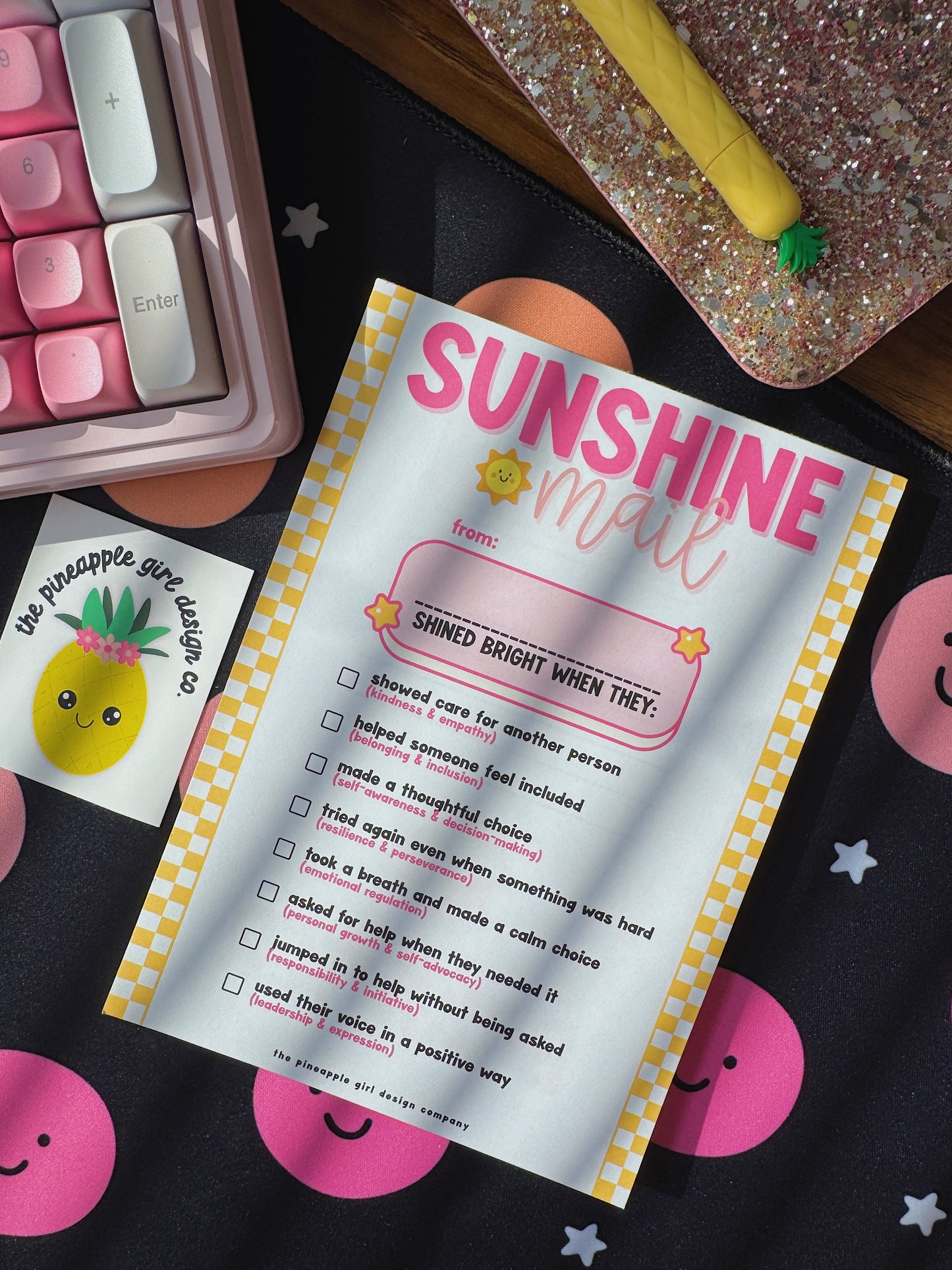 Sunshine Mail | Note Pad