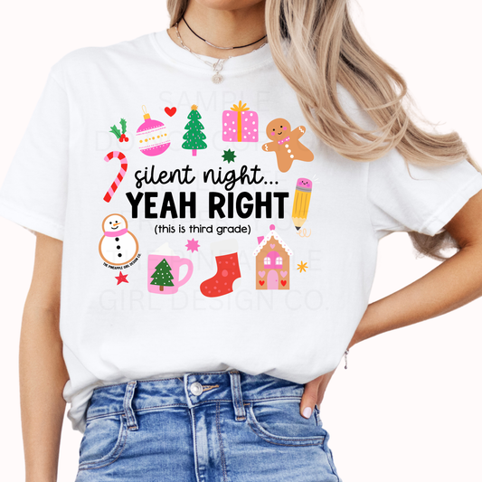 Silent Night Tee | 3rd Grade