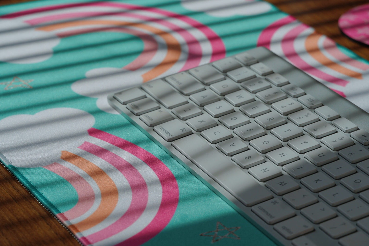 Rainbow Desk Pad