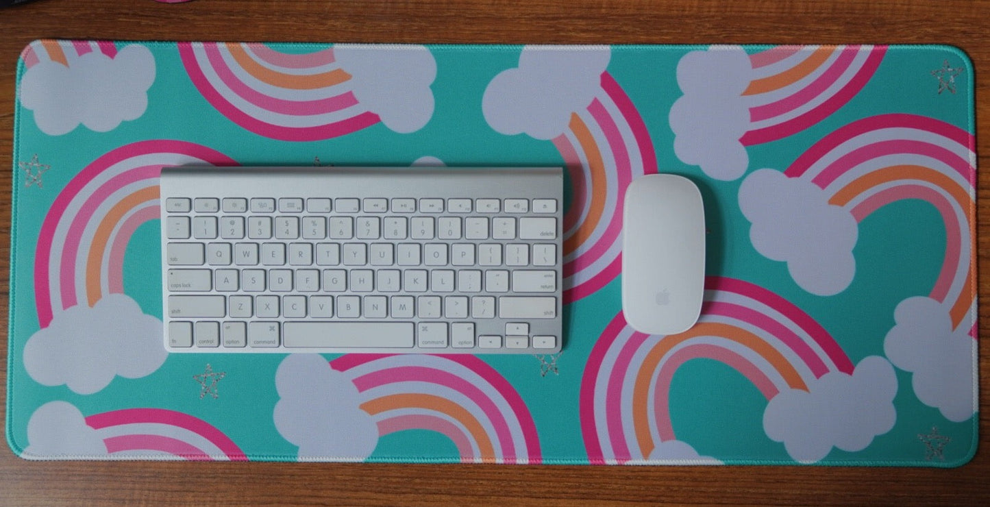 Rainbow Desk Pad