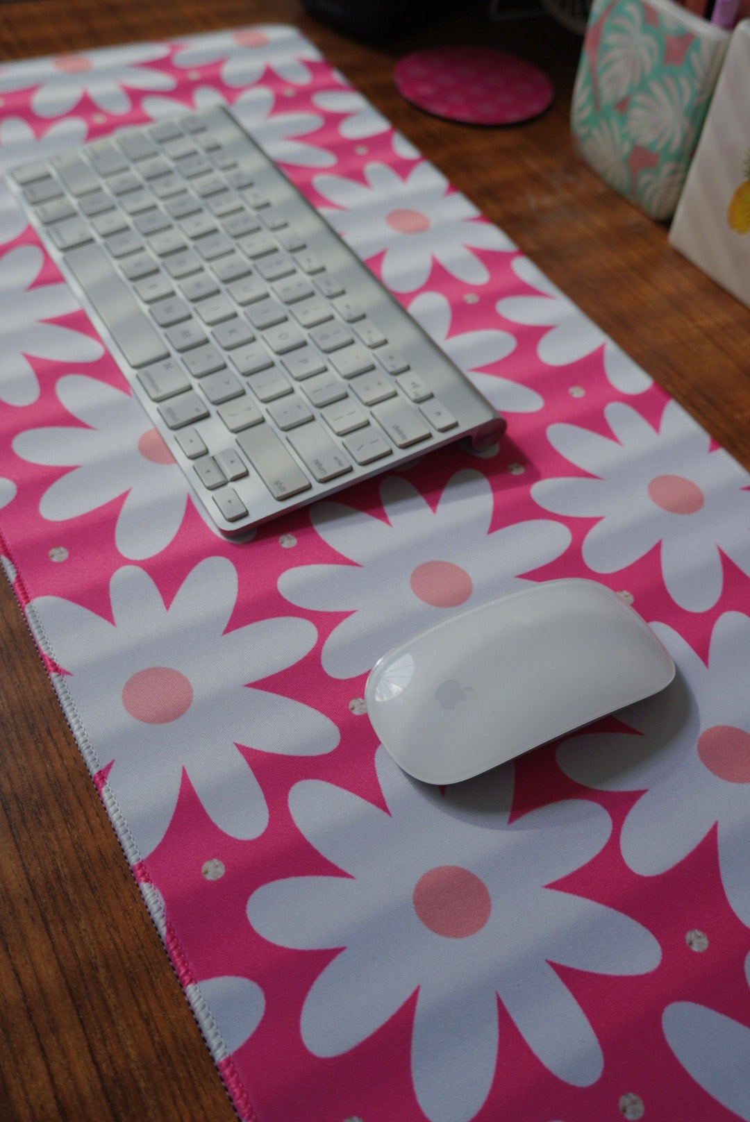 Flower Power Desk Pad