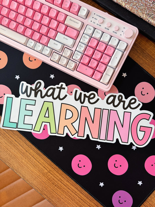 What We Are Learning Magnet | PASTEL