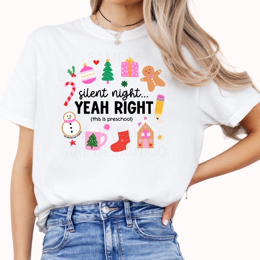 Silent Night Tee | Preschool