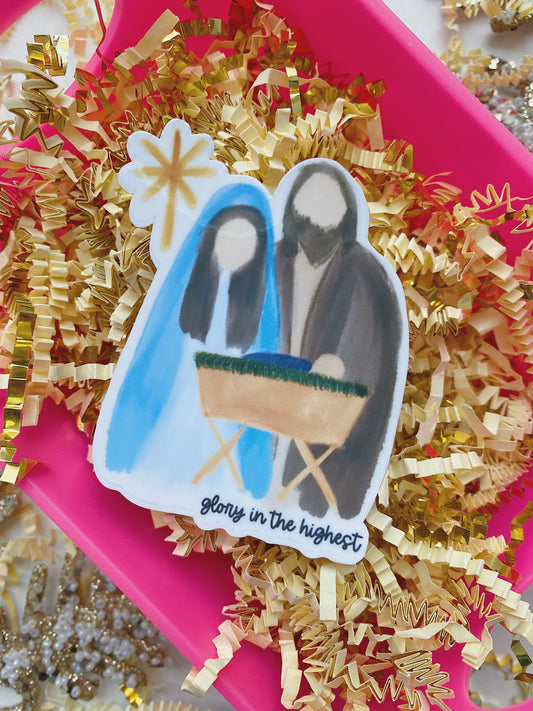 Nativity Sticker