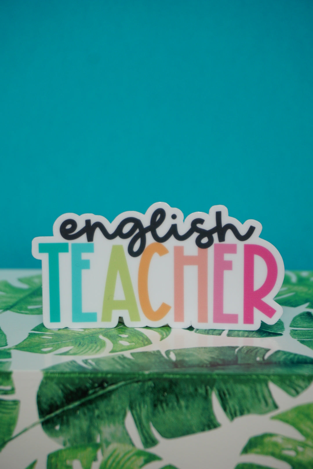 English Teacher Sticker