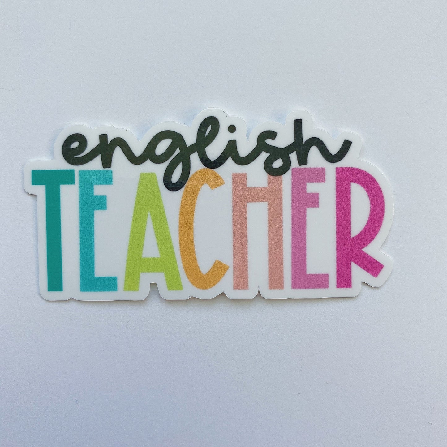 English Teacher Sticker