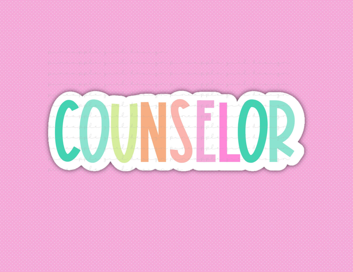 School Counselor Sticker