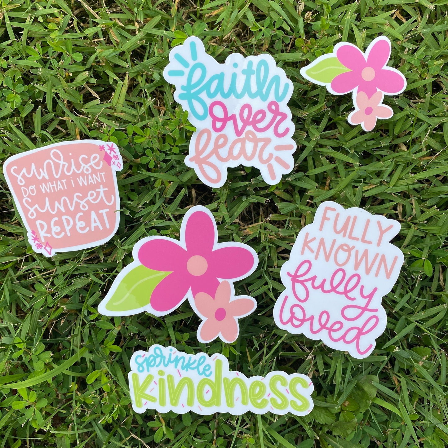 Faith Over Fear Sticker