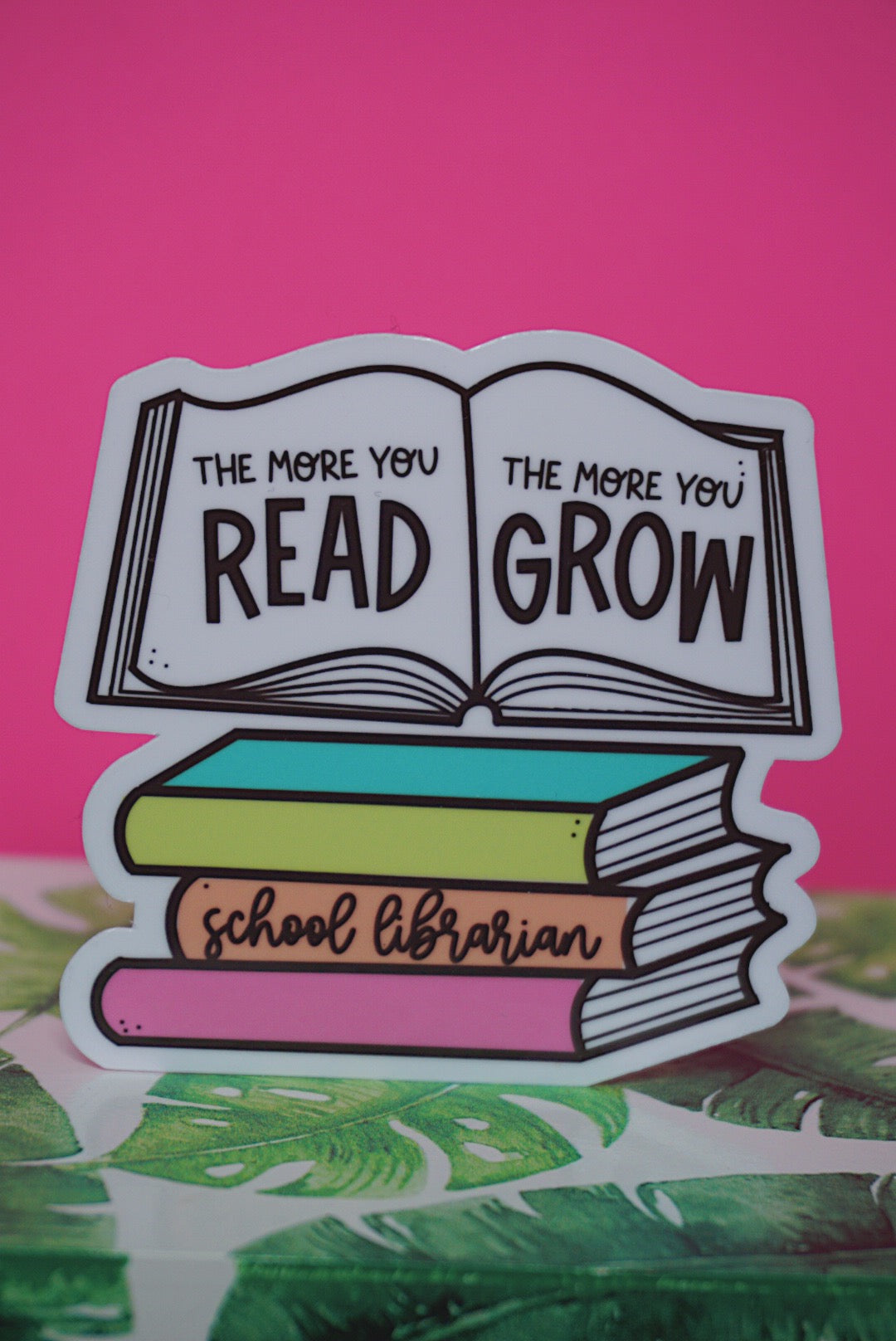 Lectern Sticker School Librarian Sticker – The Pineapple Girl Design Co.