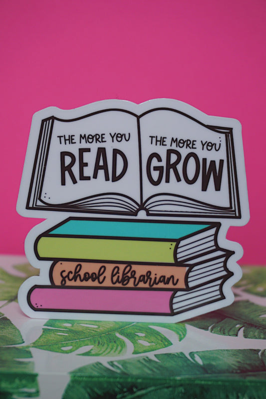 School Librarian Sticker