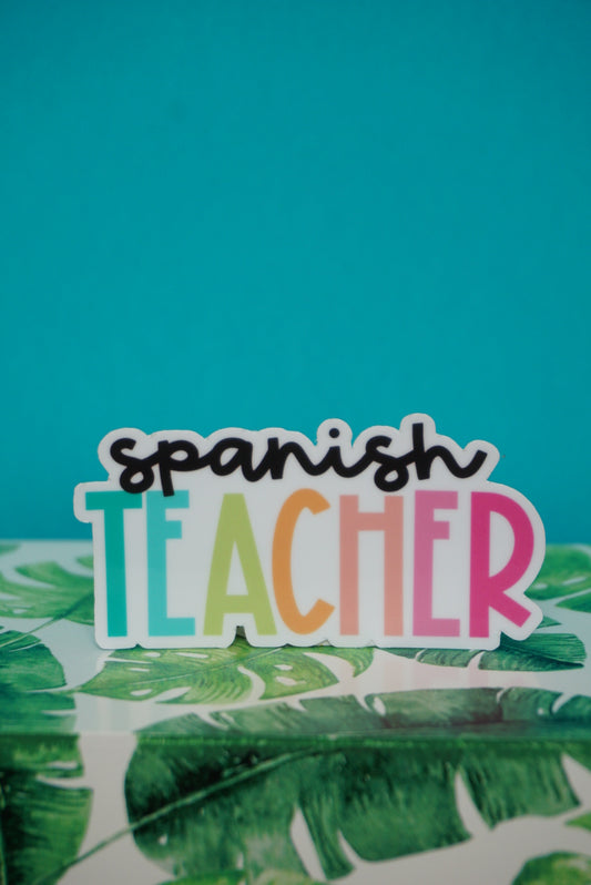 Spanish Teacher Sticker