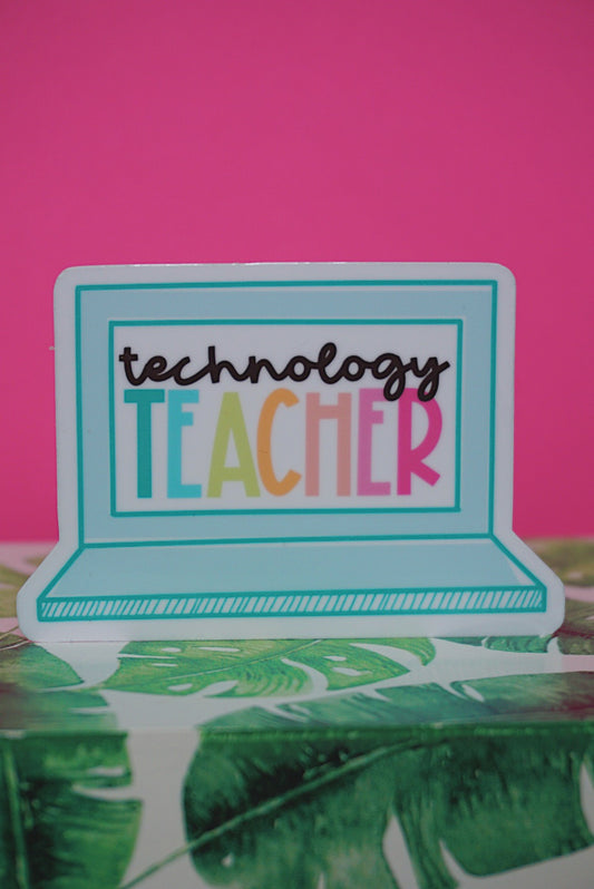 Technology Teacher Sticker